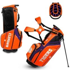 Team Effort NCAA Caddie Carry Hybrid Bag -Pro Golf Shop team effort ncaa caddie carry hybrid bag clemson tigers itempicture