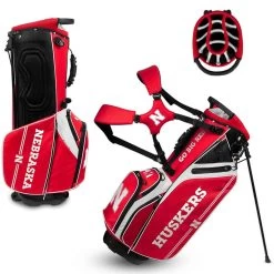 Team Effort NCAA Caddie Carry Hybrid Bag -Pro Golf Shop team effort ncaa caddie carry hybrid bag nebraska cornhuskers itempicture