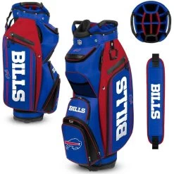 Team Effort NFL Bucket III Cooler Cart Bag -Pro Golf Shop team effort nfl bucket 3 cooler cart bag buffalo bills itempicture