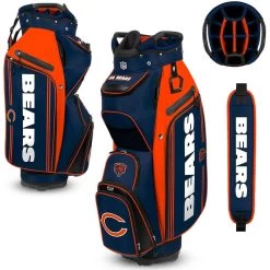 Team Effort NFL Bucket III Cooler Cart Bag -Pro Golf Shop team effort nfl bucket 3 cooler cart bag chicago bears itempicture