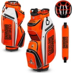 Team Effort NFL Bucket III Cooler Cart Bag -Pro Golf Shop team effort nfl bucket 3 cooler cart bag cleveland browns itempicture
