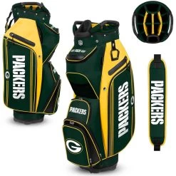 Team Effort NFL Bucket III Cooler Cart Bag -Pro Golf Shop team effort nfl bucket 3 cooler cart bag green bay packers itempicture