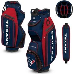 Team Effort NFL Bucket III Cooler Cart Bag -Pro Golf Shop team effort nfl bucket 3 cooler cart bag houston texans itempicture