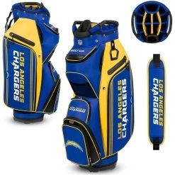 Team Effort NFL Bucket III Cooler Cart Bag -Pro Golf Shop team effort nfl bucket 3 cooler cart bag los angeles chargers itempicture