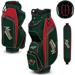 Team Effort NHL Bucket III Cooler Cart Bag -Pro Golf Shop team effort nhl bucket 3 cooler cart bag minnesota wild itempicture