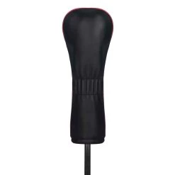 Titleist Jet Black Leather Fairway Wood Headcover -Pro Golf Shop titleist 2020 jet black leather fairway wood headcover 02