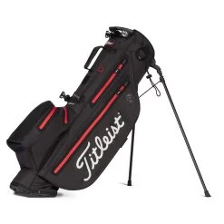 Titleist 2022 Players 4 StaDry Stand Bag -Pro Golf Shop titleist 2021 players 4 staydry stand bag black black red