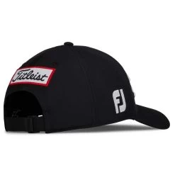 Titleist Women's Tour Performance Hat -Pro Golf Shop titleist 2022 womens tour performance hat black white back itempicture