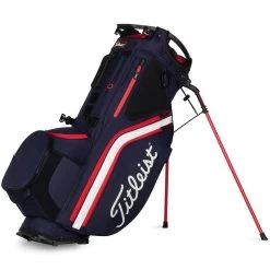 Titleist Hybrid 14 Stand Bag -Pro Golf Shop titleist 2023 hybrid 14 stand bag navy white red itempicture