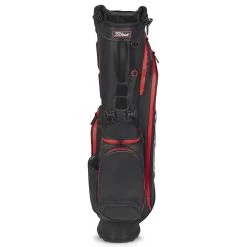Titleist Players 4 Stadry Stand Bag 22 Titleist Players 4 Stadry Stand Bag -Pro Golf Shop titleist 2023 players 4 stadry stand bag black black red front itempicture