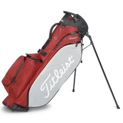 Titleist Players 4 Stadry Stand Bag 19 Titleist Players 4 Stadry Stand Bag -Pro Golf Shop titleist 2023 players 4 stadry stand bag dark red grey black itempicture