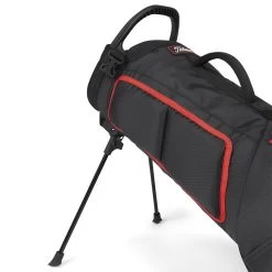 Titleist Premium Carry Bag -Pro Golf Shop titleist 2023 premium carry bag black black red legs itempicture