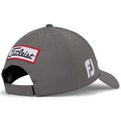 Titleist Tour Breezer Hat -Pro Golf Shop titleist 2023 tour breezer hat charcoal white back itempicture