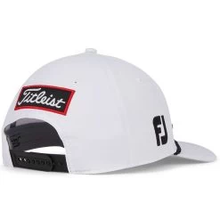Titleist Tour Rope Hat -Pro Golf Shop titleist 2023 tour rope hat white black back itempicture