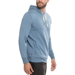 TravisMathew Cloud Hoodie -Pro Golf Shop travismathew cloud hoodie copen blue side itempicture