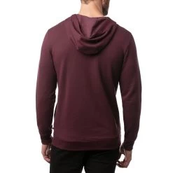 TravisMathew Cloud Hoodie -Pro Golf Shop travismathew cloud hoodie tawny port back itempicture