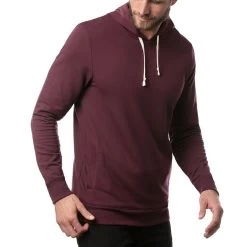 TravisMathew Cloud Hoodie -Pro Golf Shop travismathew cloud hoodie tawny port side itempicture