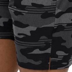 TravisMathew Leader Board Active Shorts -Pro Golf Shop travismathew leader board active shorts black logo itempicture