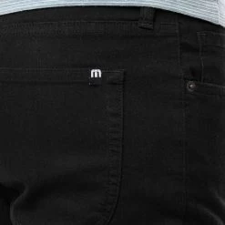 TravisMathew Legacy Jeans 28 TravisMathew Legacy Jeans -Pro Golf Shop travismathew legacy jeans black logo itempicture