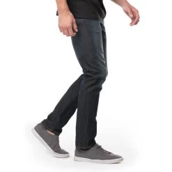 TravisMathew Legacy Jeans 39 TravisMathew Legacy Jeans -Pro Golf Shop travismathew legacy jeans indigo side itempicture