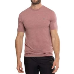 TravisMathew Scenic Vista Active Tee -Pro Golf Shop travismathew scenic vista active tee heather roan rogue front itempicture