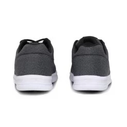 TravisMathew Cuater The Daily Knit Shoes Heather Dark Grey -Pro Golf Shop travismathew the daily knit shoes heather dark grey heel itempicture