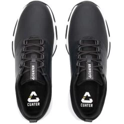 TravisMathew Cuater The Ringer Spiked Golf Shoes Black -Pro Golf Shop travismathew the ringer spiked golf shoes black top itempicture