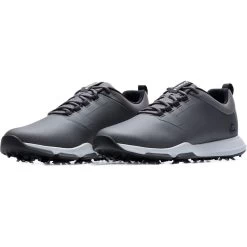 TravisMathew Cuater The Ringer Spiked Golf Shoes Grey 8 TravisMathew Cuater The Ringer Spiked Golf Shoes Grey -Pro Golf Shop travismathew the ringer spiked golf shoes grey pair itempicture