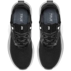 TRUE Linkswear Lux Hybrid Golf Shoes High Vis Black -Pro Golf Shop truelinkswear true lux hybrid golf shoes high vis black top itempicture