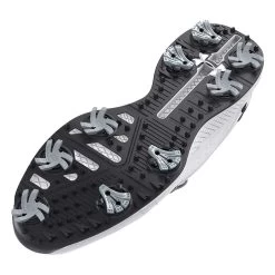 Under Armour Charged Draw 2 Golf Shoes White/Black -Pro Golf Shop under armour charged draw 2 golf shoes white black sole itempicture