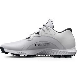 Under Armour Charged Draw 2 Golf Shoes White/Black -Pro Golf Shop under armour charged draw 2 golf shoes white black spine itempicture