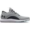 Under Armour Charged Draw 2 SL Golf Shoes Grey/Navy -Pro Golf Shop under armour charged draw 2 sl golf shoes grey navy profile itempicture