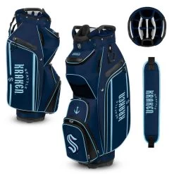 Team Effort NHL Bucket III Cooler Cart Bag -Pro Golf Shop wincraft nhl bucket iii cooler cart bag seattle kraken